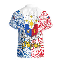 Polynesian Philippines Hawaiian Shirt Pilipinas Flag Style for 125th Independence Anniversary White LT9 - Polynesian Pride