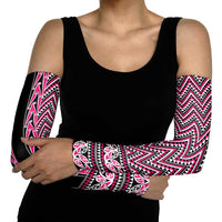 New Zealand Maori Niho Taniwha Arm Sleeves Mawhero Mangopare and Puhoro Pattern - Polynesian Pride