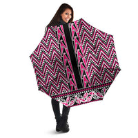 New Zealand Maori Niho Taniwha Umbrella Mawhero Mangopare and Puhoro Pattern LT9 - Polynesian Pride