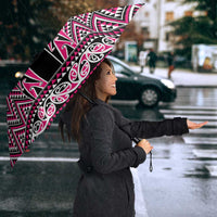 New Zealand Maori Niho Taniwha Umbrella Mawhero Mangopare and Puhoro Pattern LT9 - Polynesian Pride
