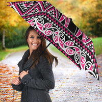 New Zealand Maori Niho Taniwha Umbrella Mawhero Mangopare and Puhoro Pattern LT9 - Polynesian Pride