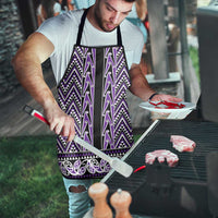 New Zealand Maori Niho Taniwha Apron Waiporopo Mangopare and Puhoro Pattern LT9 - Polynesian Pride