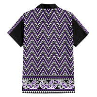 New Zealand Maori Niho Taniwha Hawaiian Shirt Waiporopo Mangopare and Puhoro Pattern