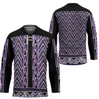 New Zealand Maori Niho Taniwha Hockey Jersey Waiporopo Mangopare and Puhoro Pattern LT9 - Polynesian Pride