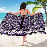New Zealand Maori Niho Taniwha Sarong Waiporopo Mangopare and Puhoro Pattern