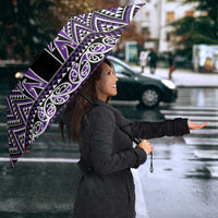 New Zealand Maori Niho Taniwha Umbrella Waiporopo Mangopare and Puhoro Pattern LT9 - Polynesian Pride