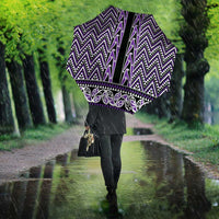 New Zealand Maori Niho Taniwha Umbrella Waiporopo Mangopare and Puhoro Pattern LT9 - Polynesian Pride