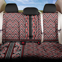 New Zealand Maori Niho Taniwha Back Car Seat Cover Whero Mangopare and Puhoro Pattern