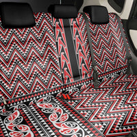 New Zealand Maori Niho Taniwha Back Car Seat Cover Whero Mangopare and Puhoro Pattern