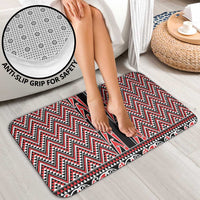 New Zealand Maori Niho Taniwha Bathroom Set Whero Mangopare and Puhoro Pattern LT9 - Polynesian Pride