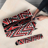 New Zealand Maori Niho Taniwha Umbrella Whero Mangopare and Puhoro Pattern LT9 - Polynesian Pride