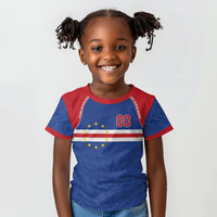 Cape Verde Atlantic Stars Custom Kid T shirt Football 2026 Supporter