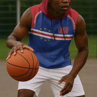 Cape Verde Atlantic Stars Custom Sleeveless Hoodie Football 2026 Supporter