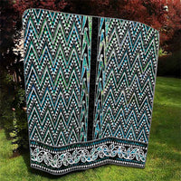 New Zealand Maori Niho Taniwha Quilt Papua Shell - Mangopare Puhoro Pattern