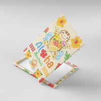 Kawaii Turtle Canvas Wall Art Aloha Hibiscus Flowers