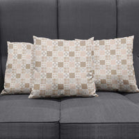 Hawaiian Palaka Quilt Pattern Pillow Cover Hawaii Culture Bird of Paradise Exotic Motif - Polynesian Pride