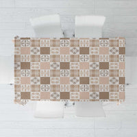 Hawaiian Palaka Quilt Pattern Tablecloth Hawaii Culture Bird of Paradise Exotic Motif - Polynesian Pride