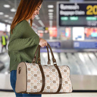 Hawaiian Palaka Quilt Pattern Travel Bag Hawaii Culture Bird of Paradise Exotic Motif - Polynesian Pride