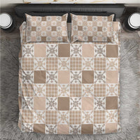 Hawaiian Palaka Quilt Pattern Bedding Set Hawaii Culture Pineapple - Polynesian Pride