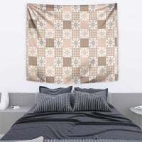 Hawaiian Palaka Quilt Pattern Tapestry Hawaii Culture Pineapple - Polynesian Pride