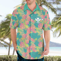 Personalised Seamless Hawaiian Quilt Pattern Hawaiian Shirt Hawaii Culture Palm Leaf Tropical LT9 - Polynesian Pride