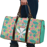 Seamless Hawaiian Quilt Pattern Travel Bag Hawaii Culture Palm Leaf Tropical - Polynesian Pride