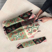 Seamless Pattern Pikake Lei Umbrella Floral Squares Pikake LT9 - Polynesian Pride