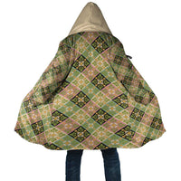 Seamless Pattern Puakenikeni and Kalo Cloak LT9 Unisex Beige - Polynesian Pride