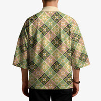 Seamless Pattern Puakenikeni and Kalo Kimono - Polynesian Pride