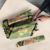 Seamless Pattern Puakenikeni and Kalo Umbrella LT9 - Polynesian Pride