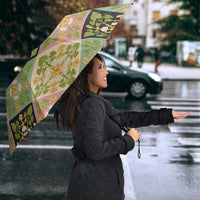 Seamless Pattern Puakenikeni and Kalo Umbrella LT9 - Polynesian Pride