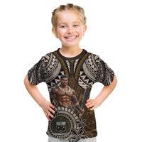 Samoa Warrior Kid T Shirt The Mighty Samoan Warrior Spirit