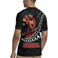 Samoan Pride Polynesian Tribal Warrior Rugby Jersey 685 Samoa Mo Samoa