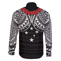 Samoan Tanoa Kava Bowl Ula Fala Family Matching Long Sleeve Bodycon Dress and Hawaiian Shirt Polynesian Tribal Vibe