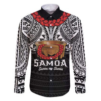 Samoan Tanoa Kava Bowl Ula Fala Family Matching Puletasi and Hawaiian Shirt Polynesian Tribal Vibe