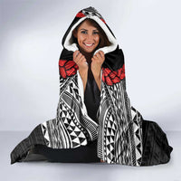 Samoan Tanoa Kava Bowl Ula Fala Hooded Blanket Polynesian Tribal Vibe LT9 - Polynesian Pride