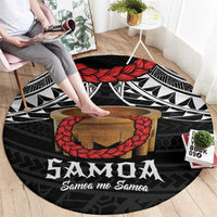Samoan Tanoa Kava Bowl Ula Fala Round Carpet Polynesian Tribal Vibe LT9 - Polynesian Pride