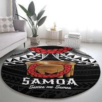Samoan Tanoa Kava Bowl Ula Fala Round Carpet Polynesian Tribal Vibe LT9 - Polynesian Pride
