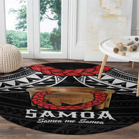 Samoan Tanoa Kava Bowl Ula Fala Round Carpet Polynesian Tribal Vibe LT9 - Polynesian Pride