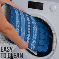 Fiji Marau na Kerisimasi Bathroom Set Blue Tapa Masi Inspired Christmas - Polynesian Pride