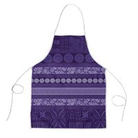 Fiji Marau na Kerisimasi Apron Purple Tapa Masi Inspired Christmas - Polynesian Pride