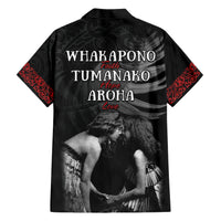 New Zealand Mother's Day Family Matching Short Sleeve Bodycon Dress and Hawaiian Shirt Maori Hongi Aroha Ahau Ki A Koe Mama