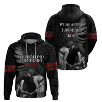 New Zealand Mother's Day Zip Hoodie Maori Hongi Aroha Ahau Ki A Koe Mama
