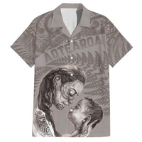 New Zealand Mother's Day Hawaiian Shirt Maori Mo Toku Mama Silver Fern LT9 Nude - Polynesian Pride