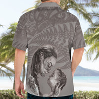 New Zealand Mother's Day Hawaiian Shirt Maori Mo Toku Mama Silver Fern LT9 - Polynesian Pride