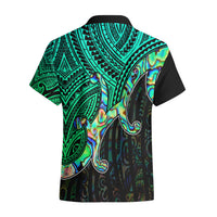 Custom Aotearoa Papua Shell Hawaiian Shirt Maori Tribal Pattern LT9 - Polynesian Pride