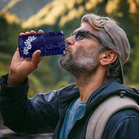 Mokihana Maile and Ilima Leis 4 in 1 Can Cooler Tumbler Uliuli Hawaiian Tapa Quilt Pattern - Polynesian Pride