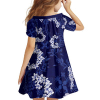 Mokihana Maile and Ilima Leis Family Matching Short Sleeve Bodycon Dress and Hawaiian Shirt Uliuli Hawaiian Tapa Quilt Pattern - Polynesian Pride