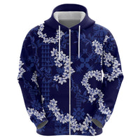 Mokihana Maile and Ilima Leis Hoodie Uliuli Hawaiian Tapa Quilt Pattern LT9 - Polynesian Pride