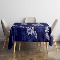 Mokihana Maile and Ilima Leis Tablecloth Uliuli Hawaiian Tapa Quilt Pattern - Polynesian Pride
